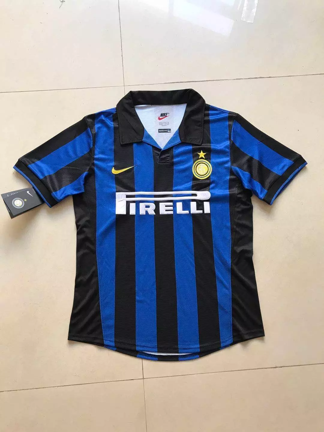 CAMISETA RETRO LOCAL INTER DE MILN 1998-99