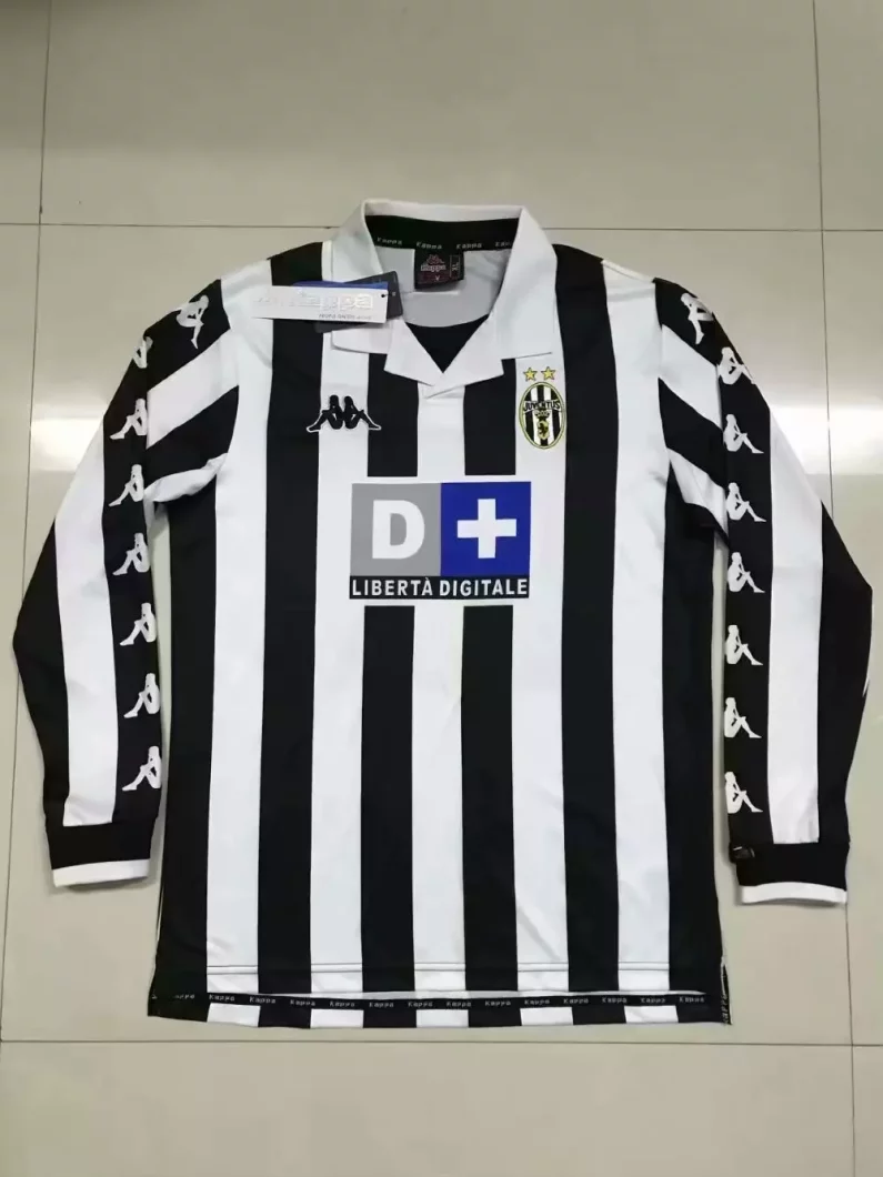 CAMISETA RETRO JUVENTUS LOCAL MANGA LARGA 1999 - 00