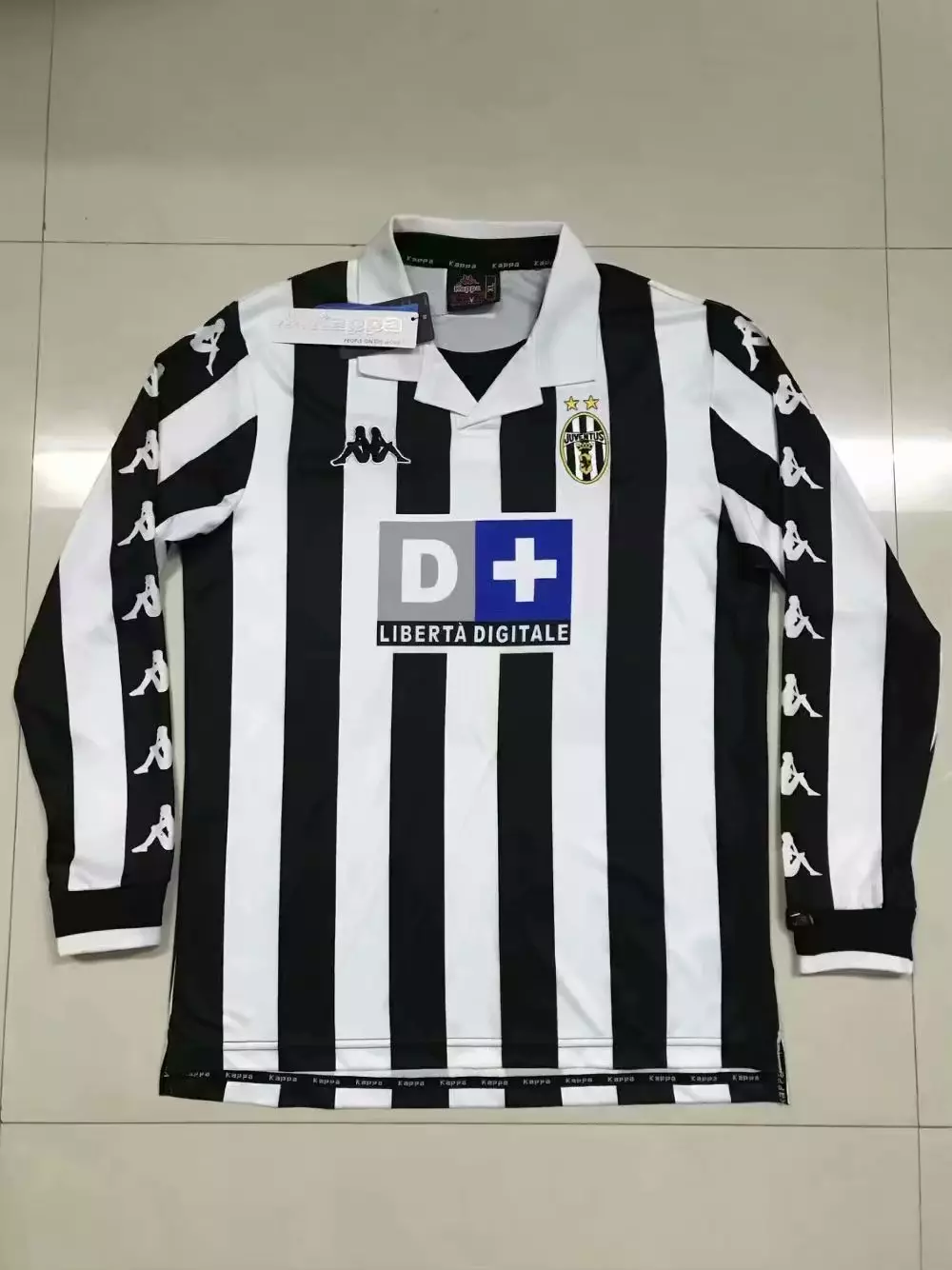CAMISETA RETRO JUVENTUS LOCAL MANGA LARGA 1999 - 00