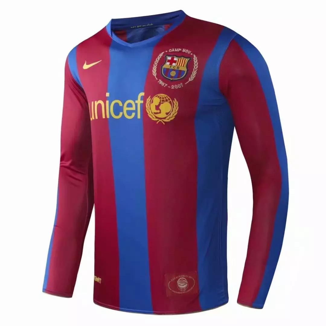 CAMISETA RETRO FC BARCELONA LOCAL 07 - 08