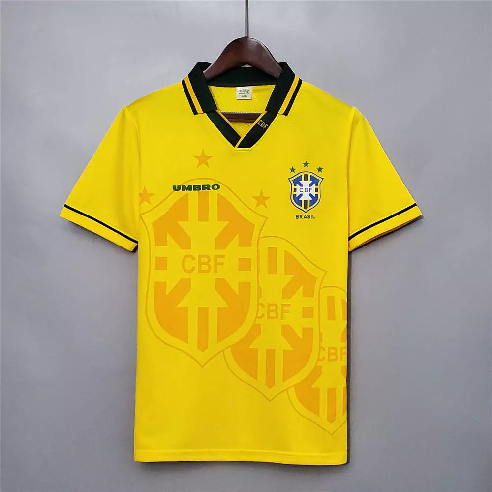 CAMISETA RETRO BRASIL LOCAL 1994 - 95